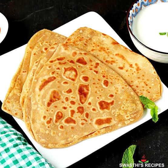 Plain Paratha Set